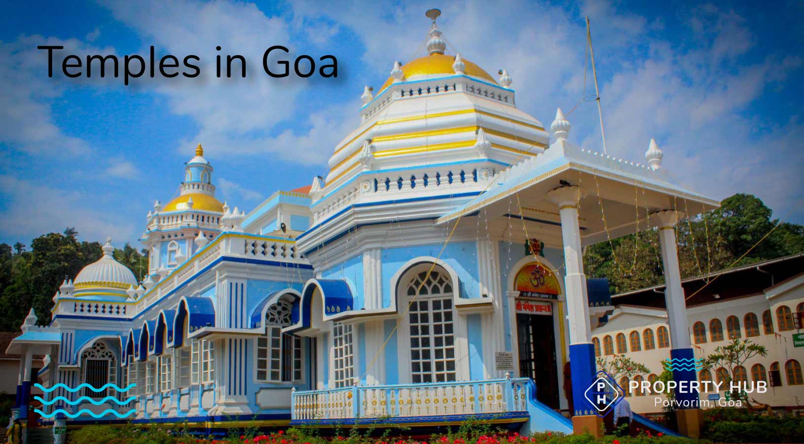 temples in goa
