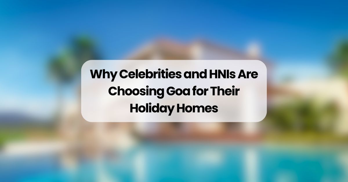 Celebrity-owned luxury villas in North Goa surrounded by greenery and private pools